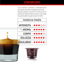 Carica l'immagine nel visualizzatore di Gallery, Caffè Vergnano 1882 Èspresso Cremoso, 100 Capsule, Compatibili Nespresso, Compostabili