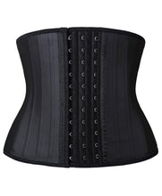 Carica l&#39;immagine nel visualizzatore di Gallery, YIANNA Latex Waist Trainer Corsetto Dimagrante Stringivita Nero Bustino... - Ilgrandebazar