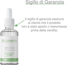 Carica l'immagine nel visualizzatore di Gallery, Siero Viso Antimacchie BIO CERTIFICATO da 50 ml ad Azione Intensiva. Agisce su tutti i tipi di macchie (sole, acne, età, squilibri ormonali) e ne previene la formazione 100% Made in Italy