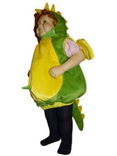 Carica l&#39;immagine nel visualizzatore di Gallery, F82 Taglia 2-3A (92-98cm) Costume drago per neonati e 2-3 Anni, Verde - Ilgrandebazar