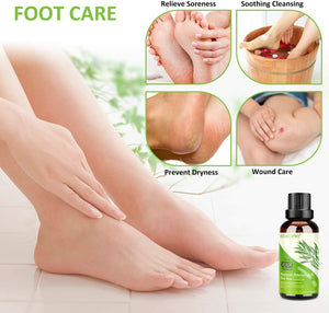 Tea Tree Oil Puro 100% Olio Essenziale Tea Tree 2 PACK - Olio di Acne Olio Essenziale di Albero del Tè Naturale - Anti Acne e Brufoli Trattamento per Pelli Impure, per Aromaterapia Diffusore - 30ml