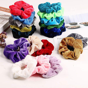Wanxida 50 Pezzi Elastici per Capelli in Velluto, Scrunchies Velluto,... - Ilgrandebazar