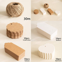 Carica l&#39;immagine nel visualizzatore di Gallery, SuMille 200Pezzi Tag Regalo,Etichette regalo di carta fai da te,targhette... - Ilgrandebazar