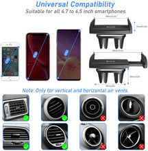 Carica l&#39;immagine nel visualizzatore di Gallery, Blukar Supporto Cellulare Auto, Universale Supporto Telefono, Porta Cellulare Auto, 360 ° di Rotazione Supporto Auto Smartphone