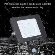 Carica l&#39;immagine nel visualizzatore di Gallery, Faretto con Sensore di Movimento Alta luminosità, Tomshine 50W 60LED Faro - Ilgrandebazar