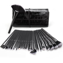 Carica l&#39;immagine nel visualizzatore di Gallery, Pennelli Make Up USpicy Kit 32 pezzi Cosmetici Trucco spazzola nero - Ilgrandebazar