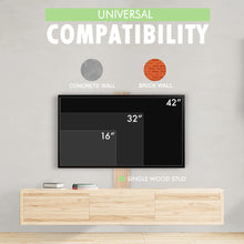 Carica l&#39;immagine nel visualizzatore di Gallery, ATHLETIC TV Montaggio a Parete Staffa con Livello di Spirit - Misura la Maggior Parte 16 - 46 Pollici LED LCD Plasma - Ultra Sottile Tilt Swivel Caratteristiche - Mass. VESA,328mm