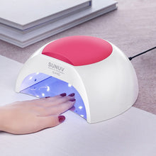 Carica l&#39;immagine nel visualizzatore di Gallery, SUNUV SUN2C Lampada Unghie UV LED da 48W Manicure/Pedicure LED per Smalti in Gel,in Automatico Sensore Lampada LED unghie per LED UV Professionale per Manicure Sensore con 4 Timer Preimpostati