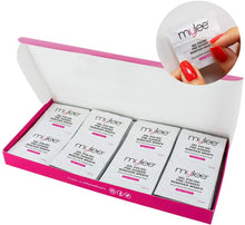 Carica l&#39;immagine nel visualizzatore di Gallery, Mylee Salviette levasmalto pre-imbevute con solvente per smalto gel, Professionali, Per manicure e pedicure, Veloci e facili da usare (100 salviette)
