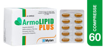 Carica l'immagine nel visualizzatore di Gallery, ArmoLIPID Plus Integratore Alimentare con Riso Rosso, Policosanolo, Acido Folico, Coenzima Q10 E Astaxantina e Berberis Aristata E.S, per Favorire il Controllo dei Trigliceridi Plasmatici 60 Compresse 60 Unità