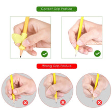 Carica l&#39;immagine nel visualizzatore di Gallery, Aiuto Scrittura,Impugnature per Matita 8 pezzi Multicolor Silicone Souple...