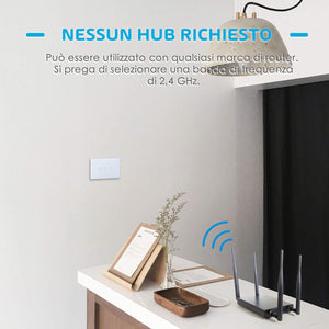 meross Wifi Smart Interruttore Parete Italiana Intelligente, Mss530l - Ilgrandebazar
