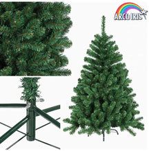 Carica l'immagine nel visualizzatore di Gallery, Arcoiris Albero di Natale artificiale extra imbottito abete artificiale supporto metallico 90-240 cm (180 cm), albero verde)