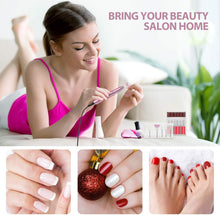 Carica l&#39;immagine nel visualizzatore di Gallery, Aggiornato Fresa per Unghie,Tesoky 11 in 1 Portatile Fresa Unghie professionale per Manicure e Pedicure and Casa e Salone DIY 2000 Giri Velocità Regolabile con Strumenti di Lucidatura (Rosa)