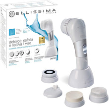 Carica l'immagine nel visualizzatore di Gallery, Imetec Bellissima Face Cleansing Spazzola per Pulizia Viso, Deterge ed Esfolia la Pelle del Viso, 5 Testine Intercambiabili per un Trattamento Personalizzato