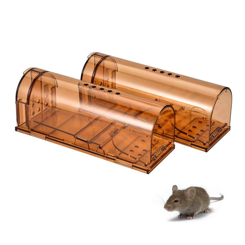 Wakana Trappola per Topi Humane, Cattura Mouse Vivo, marrone - Ilgrandebazar