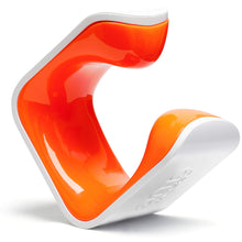 Carica l&#39;immagine nel visualizzatore di Gallery, Hornit CLUG hybrid Supporto da parete per bici, 33-42 mm, bianco/Arancio - Ilgrandebazar