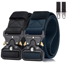 Carica l&#39;immagine nel visualizzatore di Gallery, BESTKEE Cintura Tattica da Uomo 1,5&quot; Regolabile in Nylon Stile Militare con...