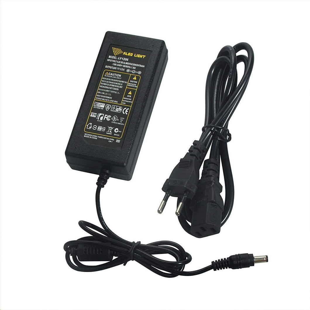 ALED LIGHT 24V 3.5A VDE Trasformatore AC / DC Per Alimentazione 24v 3.5a - Ilgrandebazar