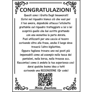 Gratta E Vinci Personalizzato Degli Innamorati Horus Creations Ti Amo Perché - Ilgrandebazar