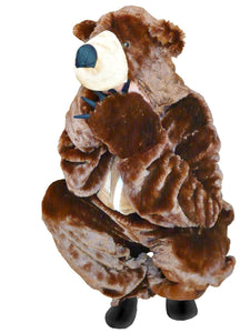 Ikumaal F67 XL Orso Bruno Costume da Adulto orsi XL, Marrone - Ilgrandebazar