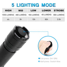 Carica l&#39;immagine nel visualizzatore di Gallery, Tattico Torcia Professionale Con Chip CREE XPG2 S3 T6,1200LUMEN Super... - Ilgrandebazar