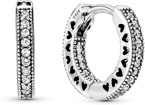 Pandora Orecchini a Cerchio Donna argento - 296317CZ