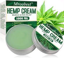 Carica l'immagine nel visualizzatore di Gallery, Hemp Cream, Hemp Balm, Crema di Canapa, Balsamo Antidolorifico Alla Canapa, Cream per massaggi per tensione articolare e muscolare, lenisce piedi, ginocchi, collo, schiena, spalle - 30 ML