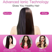 Carica l'immagine nel visualizzatore di Gallery, Wolady Spazzola soffiatrice per capelli multifunzionale 4 in 1 Spazzola Asciugacapelli Aria Calda Ionica di 3 Temperatura Regolabile per Capelli Lisci e Luminosi,Onde morbide o Ricci Stretti