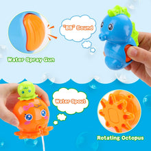 Carica l&#39;immagine nel visualizzatore di Gallery, BBLIKE Giochi Bagnetto, Giochi per Bagnetto per Vasca da Bagno, Elettriche Giochi da Bagno per Bambini Giocattoli, Organizzatore Giocattoli Bagno