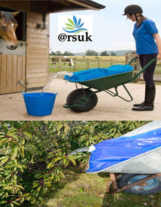 ARSUK 80L contenitori Acqua Giardino Sacca d'acqua da 80 litri / 18 galloni - Ilgrandebazar