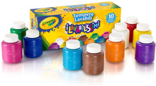 Carica l'immagine nel visualizzatore di Gallery, CRAYOLA - I Lavabilissimi Tempere Lavabili in Barattolini Richiudibili, Pronte all'Uso, per Scuola e Tempo Libero, 10 Colori Classici, 54-1205 Tempere Lavabili Colori Classici 59 ml (Confezione da 1)