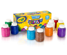 Carica l'immagine nel visualizzatore di Gallery, CRAYOLA - I Lavabilissimi Tempere Lavabili in Barattolini Richiudibili, Pronte all'Uso, per Scuola e Tempo Libero, 10 Colori Classici, 54-1205 Tempere Lavabili Colori Classici 59 ml (Confezione da 1)