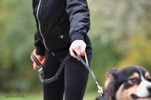 Carica l'immagine nel visualizzatore di Gallery, BEST DOG - Premium Guinzaglio per cani di grossa taglia, arancio-nero - Ilgrandebazar