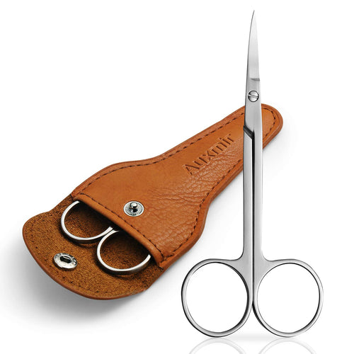 Auxmir Forbicine Unghie e Cuticole in Acciaio 9,8 cm, Forbici unghie 9,8CM - Ilgrandebazar