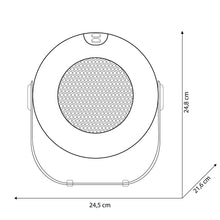 Carica l&#39;immagine nel visualizzatore di Gallery, Olimpia Splendid 99404 Caldodesign S Termoventilatore S, Verde - Ilgrandebazar