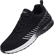 Carica l'immagine nel visualizzatore di Gallery, DYKHMILY Scarpe Antinfortunistiche Uomo Leggero Cuscino d'Aria Scarpe da Lavoro con Punta in Acciaio Traspiranti Comodo Riflettenti