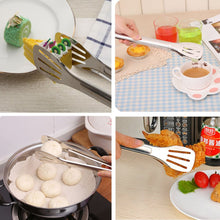 Carica l&#39;immagine nel visualizzatore di Gallery, TEERFU pinze da cucina in acciaio INOX, confezione 3,... - Ilgrandebazar