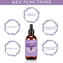 Carica l&#39;immagine nel visualizzatore di Gallery, Olio di lavanda 118 ml, MANSI 100% puro e naturale non diluito oli PURPLE - Ilgrandebazar