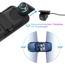Carica l&#39;immagine nel visualizzatore di Gallery, Dash Cam Specchietto ThiEYE 10&quot; Touchscreen Telecamera per Auto Retrovisione...