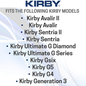 Kirby Universal Bag #204811 - Hepa White Cloth Bags for - Ilgrandebazar
