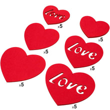 Carica l&#39;immagine nel visualizzatore di Gallery, WILLBOND 30 Pezzi Cuori Appesi di San Valentino Decorazioni a Cuore San... - Ilgrandebazar