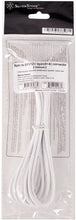 Carica l'immagine nel visualizzatore di Gallery, SilverStone SST-PP07-EPS8W - cavo estensione sleevato EPS 8pin a EPS/ATX 4+4pin, 30cm, bianco
