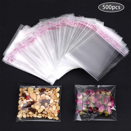 Faburo 500pz Bustine trasparenti per confetti, 7 * 10cm di plastica... - Ilgrandebazar