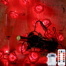 Carica l&#39;immagine nel visualizzatore di Gallery, San Valentino Luci della Stringa Rosa, 6.5 ft 20 LED Luce Rosa Rossa