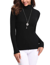 Carica l&#39;immagine nel visualizzatore di Gallery, Abollria Maglione Donna Elegante a Collo Alto Maniche Lunghe per Inverno... - Ilgrandebazar