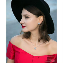 Carica l&#39;immagine nel visualizzatore di Gallery, Alex Perry Regalo per la Mamma, Serie Satellitare, Collana Pendente Donna, Argento/Oro Rosa/Champagne, Argento Sterling 925, Zirconi 5A