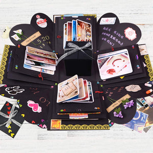 Esplosione Box Scrapbook Creative DIY Photo Album per Compleanno... - Ilgrandebazar