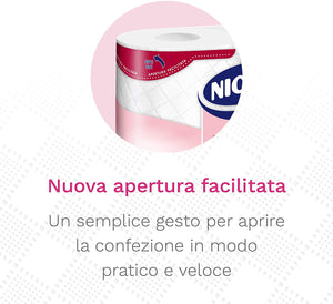 Nicky Elite Carta Igienica, 4 Rotoli 4 UnitࠨConfezione da 1)