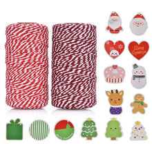 Carica l&#39;immagine nel visualizzatore di Gallery, Spago da Giardino,Spago di Casa 100% Cotone Artigianale Rosso + intenso - Ilgrandebazar